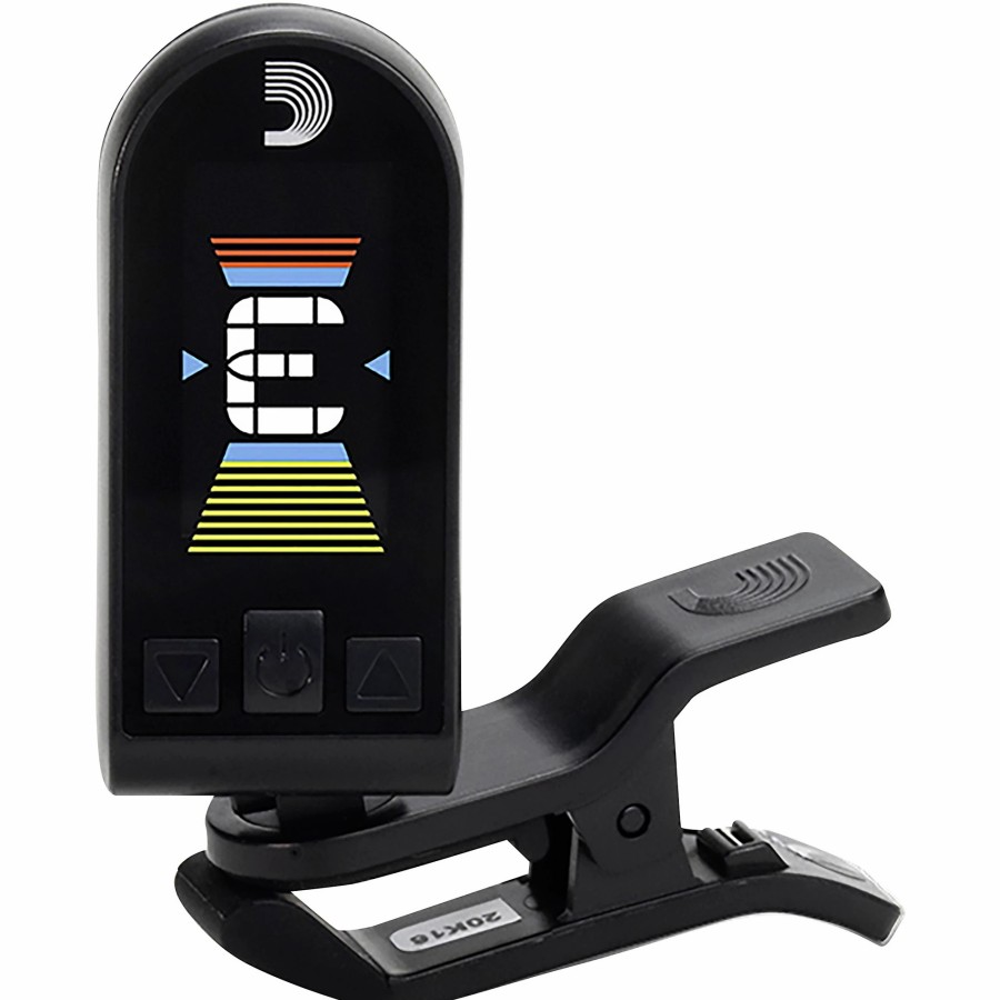 Accessories D'Addario | D'Addario Equinox Rechargeable Clip-On Tuner 4-Pack