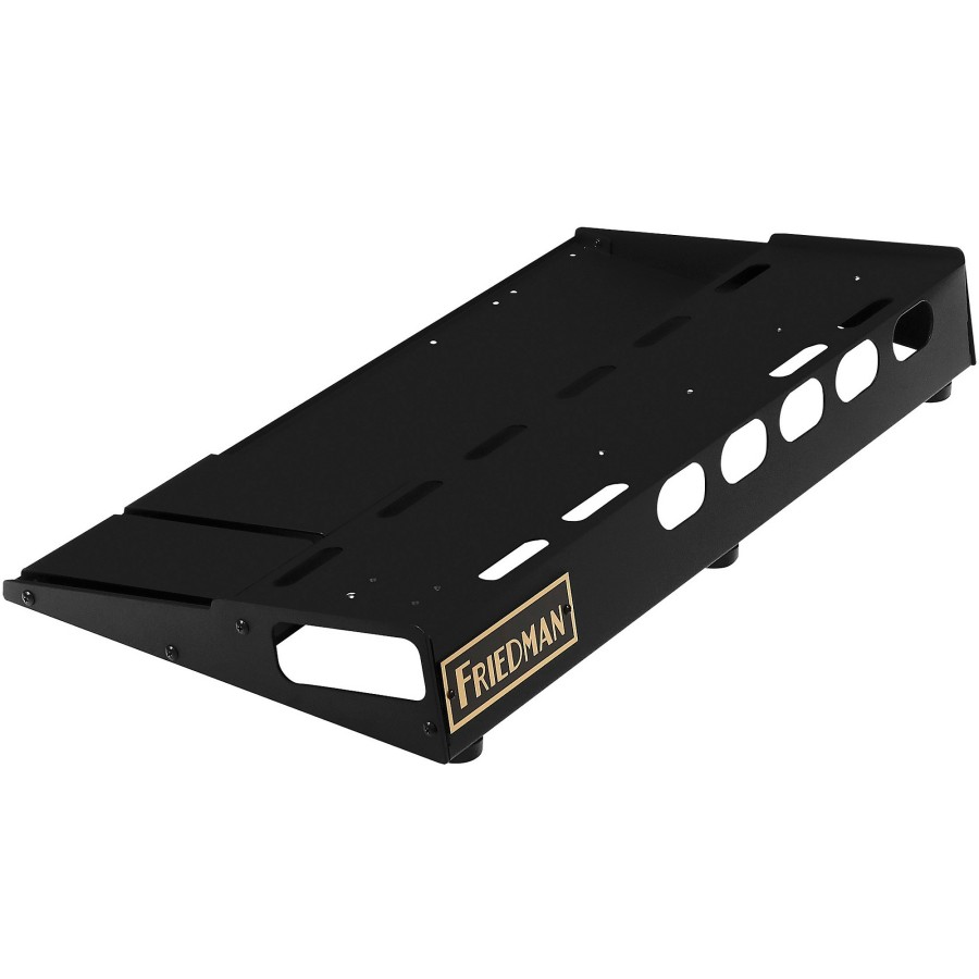 Amps & Effects Friedman Pedalboards | Friedman Tour Pro 1529 15 X 29" Pedalboard With 2 Risers Medium Black