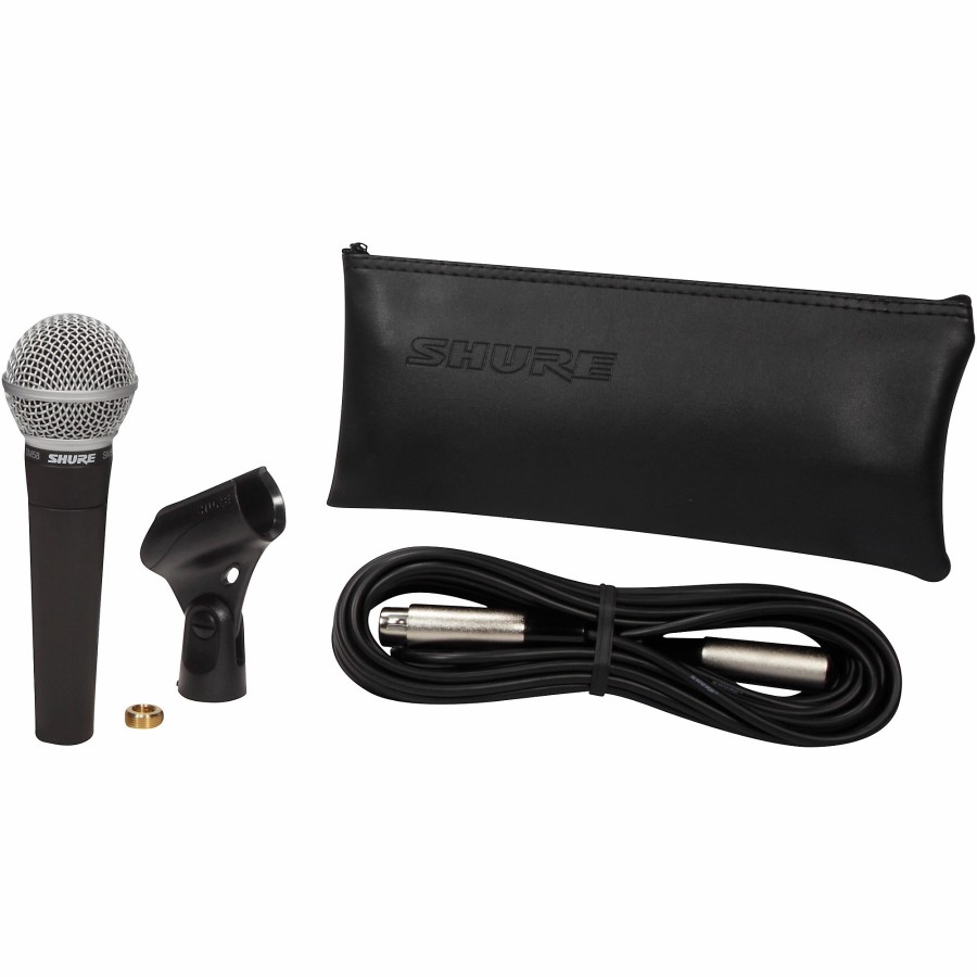 Recording Shure | Shure Sm58 Microphone With 25' Mic Cable