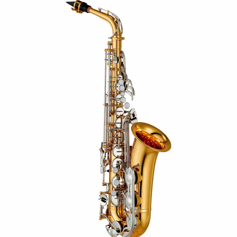 Band & Orchestra Yamaha | Yamaha Yas-26 Standard Alto Saxophone Lacquer With Nickel Keys