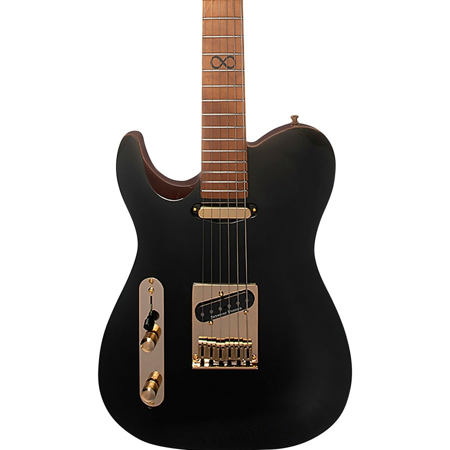 Guitars Chapman Left Handed | Chapman Ml3 Pro Traditional Classic Left-Handed Electric Guitar Black Metallic Gloss