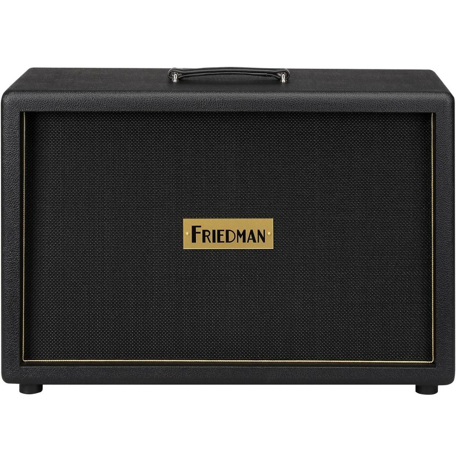 Amps & Effects Friedman Cabinets | Friedman 2X12" Ported Closed Back Guitar Cabinet With Celestion Vintage 30S Black