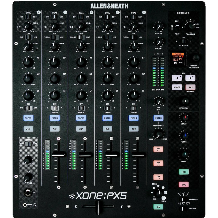 Dj Equipment Allen u0026 Heath | Allen & Heath Allen & Heath Xone:Px5 4-Channel Professional Analog Dj Mixer With Effects