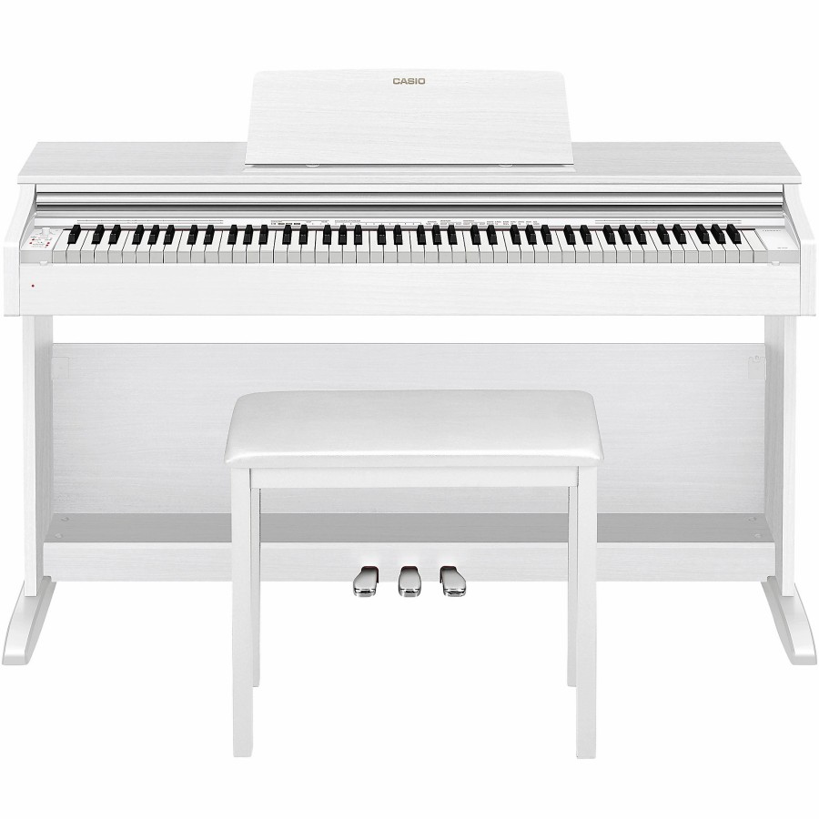 Keyboards & Midi Casio Home Digital Pianos | Casio Ap-270 Digital Cabinet Piano White