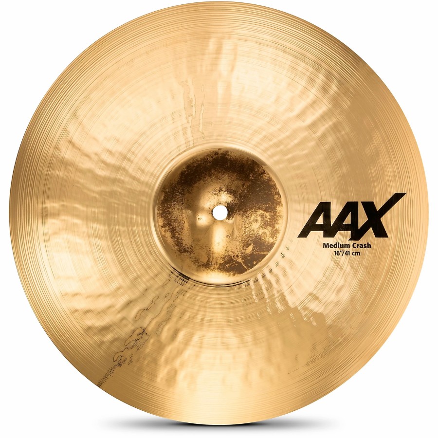 Drums SABIAN Crash Cymbals | Sabian Aax Medium Crash Cymbal Brilliant 16 In.