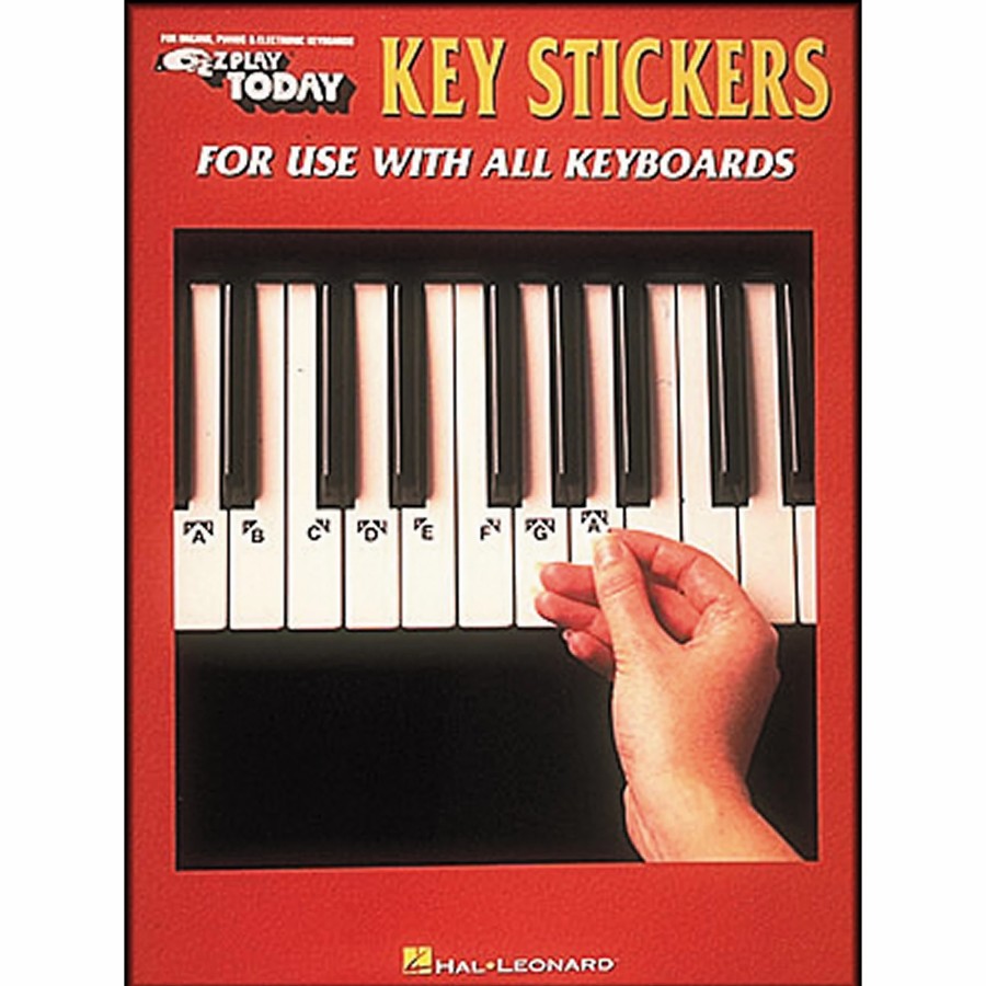 Accessories Hal Leonard | Hal Leonard E-Z Play Key Stickers For Use With All Keyboards