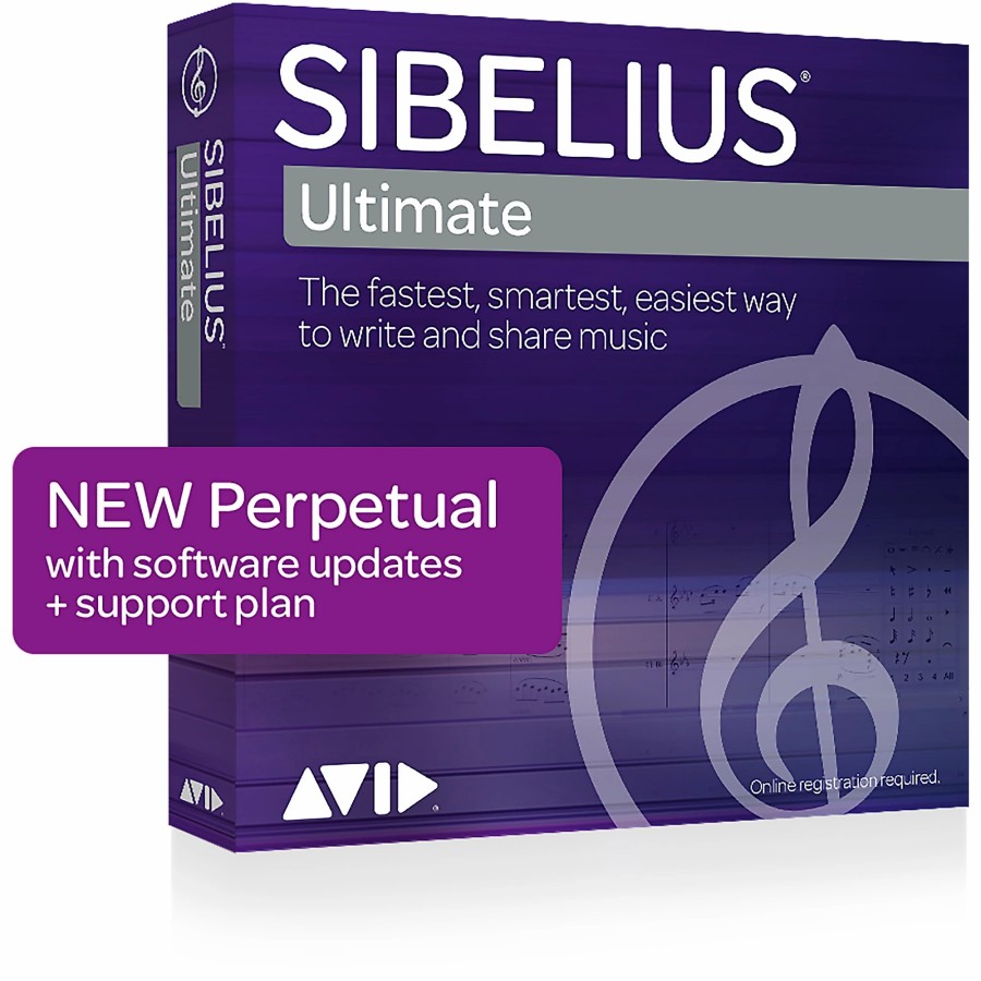 Recording Avid | Avid Sibelius Ultimate New Perpetual License With 1-Year Of Updates + Support (Download)