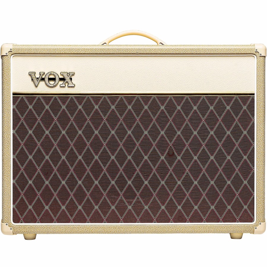 Amps & Effects VOX Combo Amps | Vox Limited-Edition Ac15 15W 1X12 Creamback Combo Guitar Amp Tan On Tan