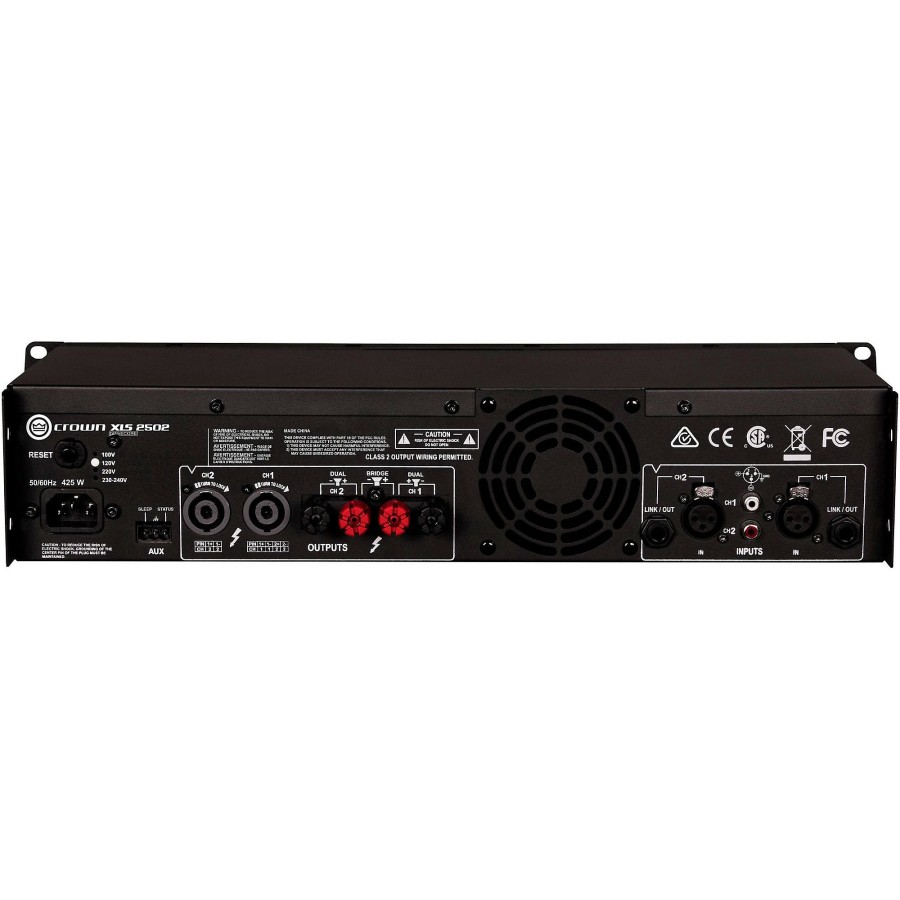 Live Sound Crown | Crown Xls2502 775W Power Amp With Onboard Dsp