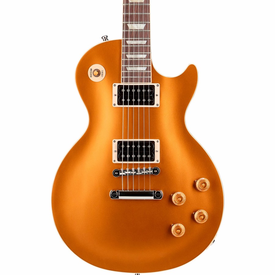 Guitars Gibson Solid Body | Gibson Slash Les Paul Standard Electric Guitar Victoria Gold Top