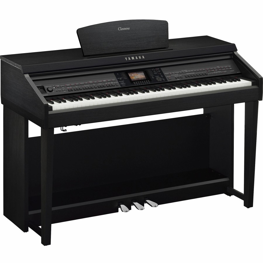 Keyboards & Midi Yamaha Home Digital Pianos | Yamaha Clavinova Cvp701 Home Digital Piano Black