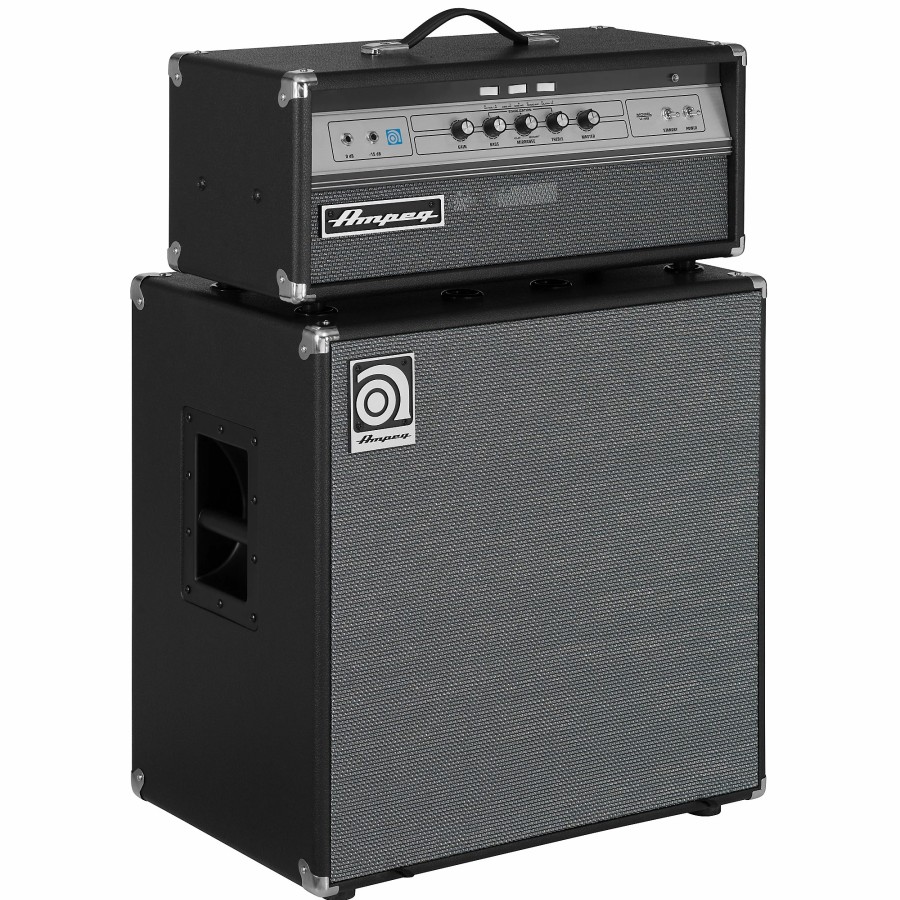 Amps & Effects Ampeg Amp Stacks | Ampeg V-4B 100W All-Tube Head And Svt-212Av 2X12 Bass Stack