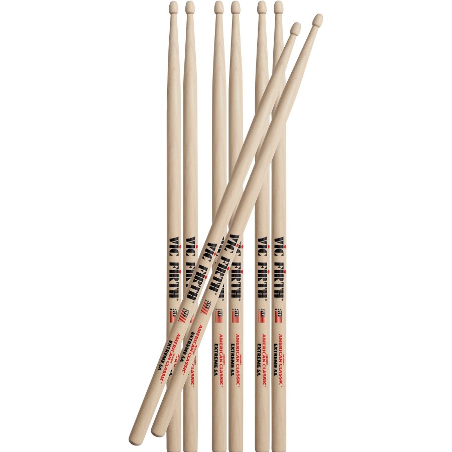 Drums Vic Firth | Vic Firth Buy Three Pairs Extreme Drum Sticks, Get One Free X5A Wood