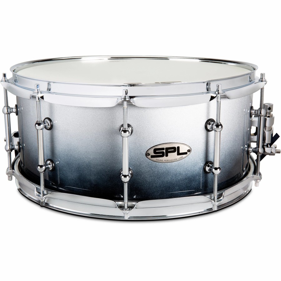 Drums Sound Percussion Labs Snare Drums | Sound Percussion Labs 468 Series Snare Drum 14 X 6 In. Silver Tone Fade