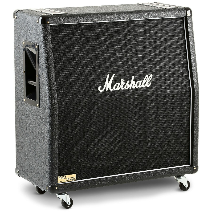 Amps & Effects Marshall Cabinets | Marshall 1960V 280W 4X12 Guitar Extension Cabinet Angled