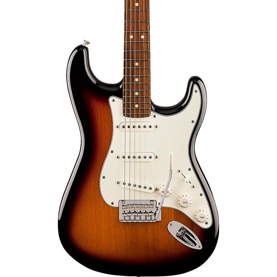 Guitars Fender Solid Body | Fender Player Stratocaster Pau Ferro Fingerboard Limited-Edition Electric Guitar Anniversary 2-Color Sunburst