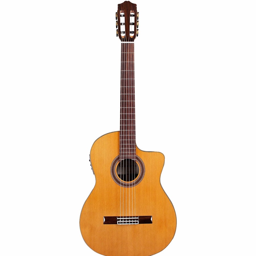 Guitars Cordoba | Cordoba C7-Ce Cd Classical Nylon Acoustic-Electric Guitar Natural