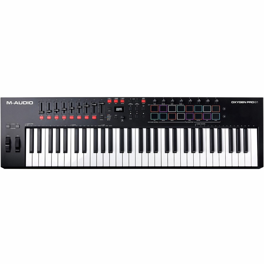 Keyboards & Midi M-Audio Midi Controllers | M-Audio Oxygen Pro 61 61 Key