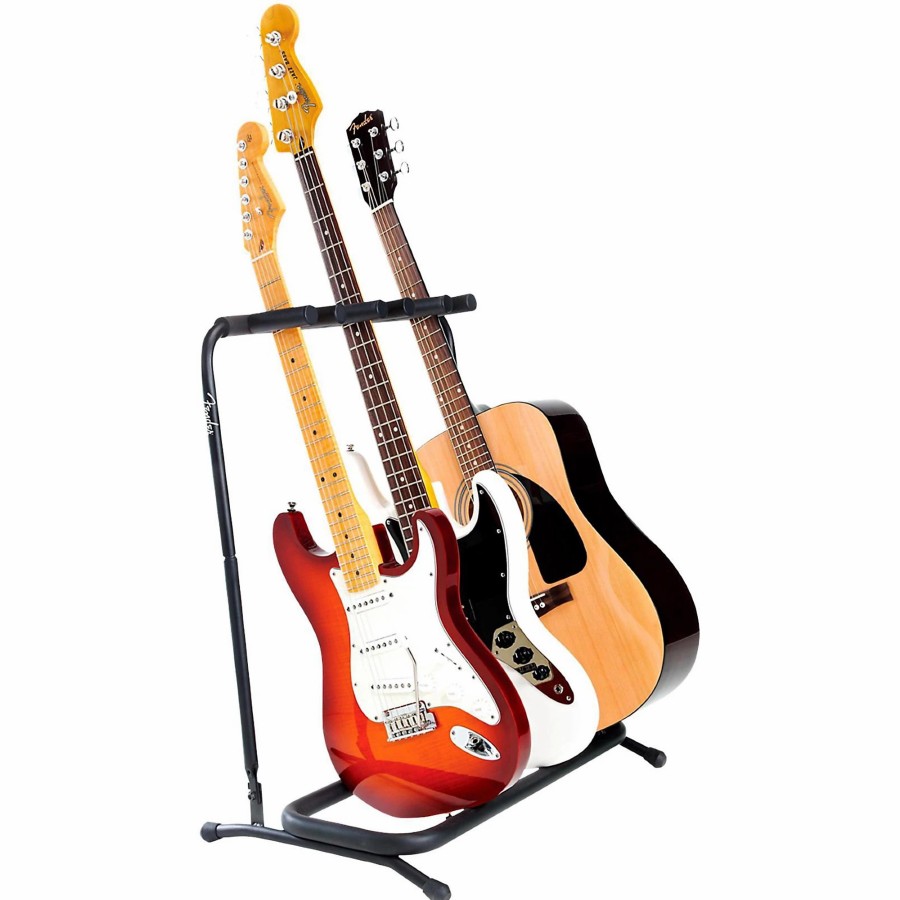 Guitars Fender Guitar Stands | Fender Folding 3-Guitar Stand