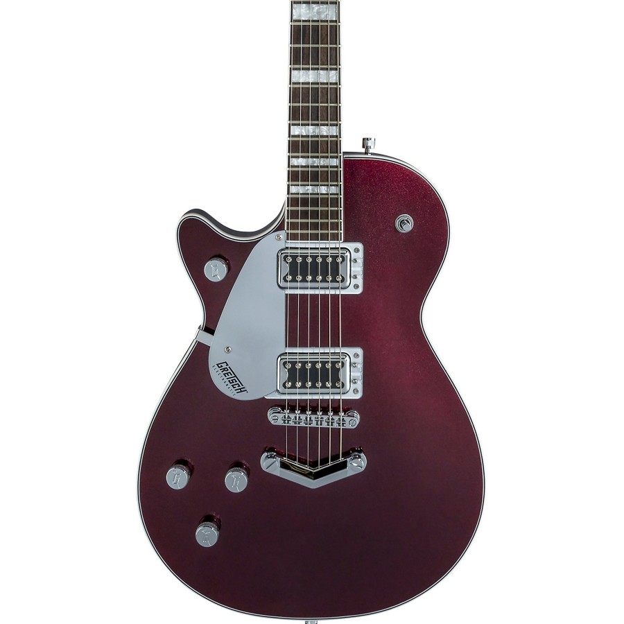 Guitars Gretsch Guitars Left Handed | Gretsch Guitars G5220Lh Electromatic Jet Bt Left-Handed Electric Guitar Dark Cherry Metallic