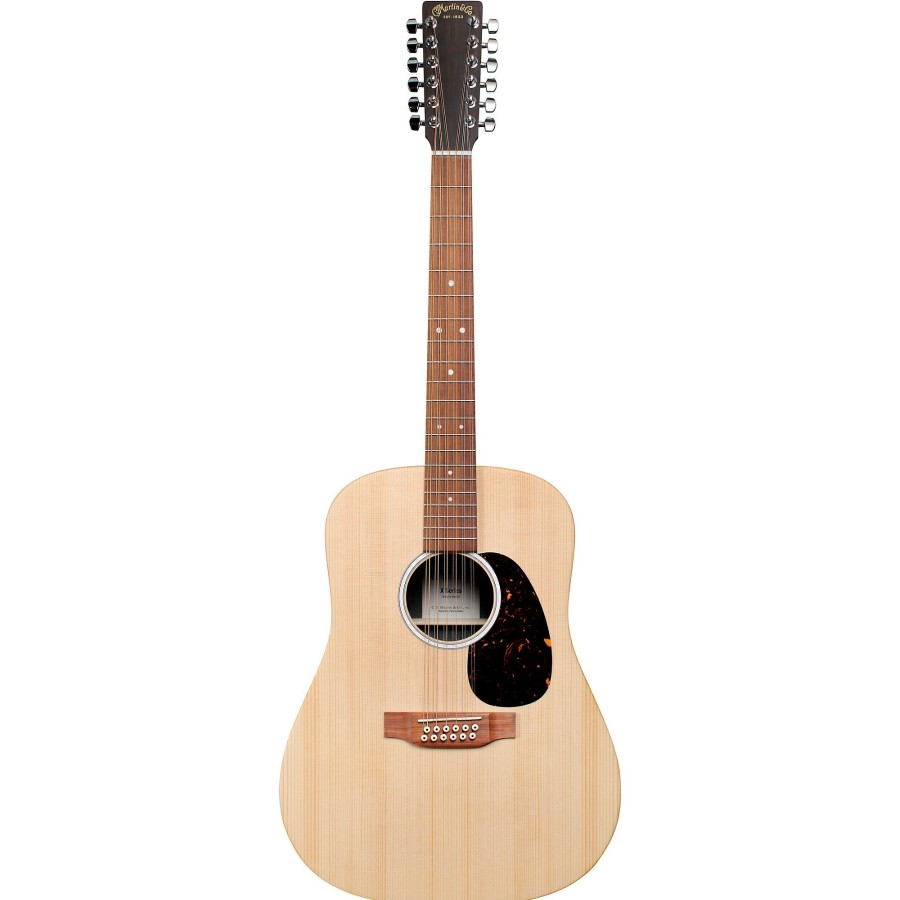 Guitars Martin 12-String | Martin D-X2E 12-String Spruce Dreadnought Acoustic-Electric Guitar