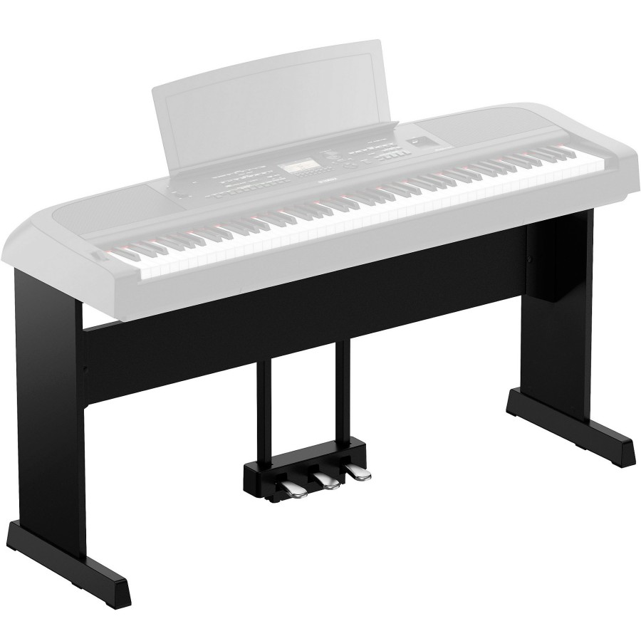 Keyboards & Midi Yamaha Stands & Racks | Yamaha L-300 Wooden Stand For P-S500/Dgx-670 Black