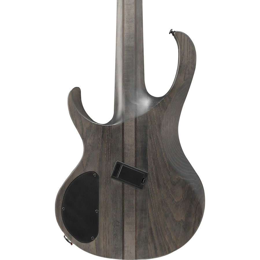 Basses Ibanez 5-String | Ibanez Btb805Ms 5-String Multi-Scale Electric Bass Transparent Gray Flat