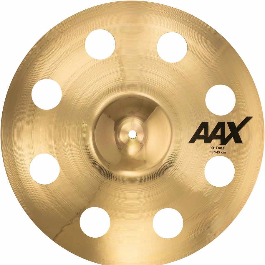 Drums SABIAN Crash Cymbals | Sabian Aax O-Zone Crash Brilliant Cymbal 18 In.