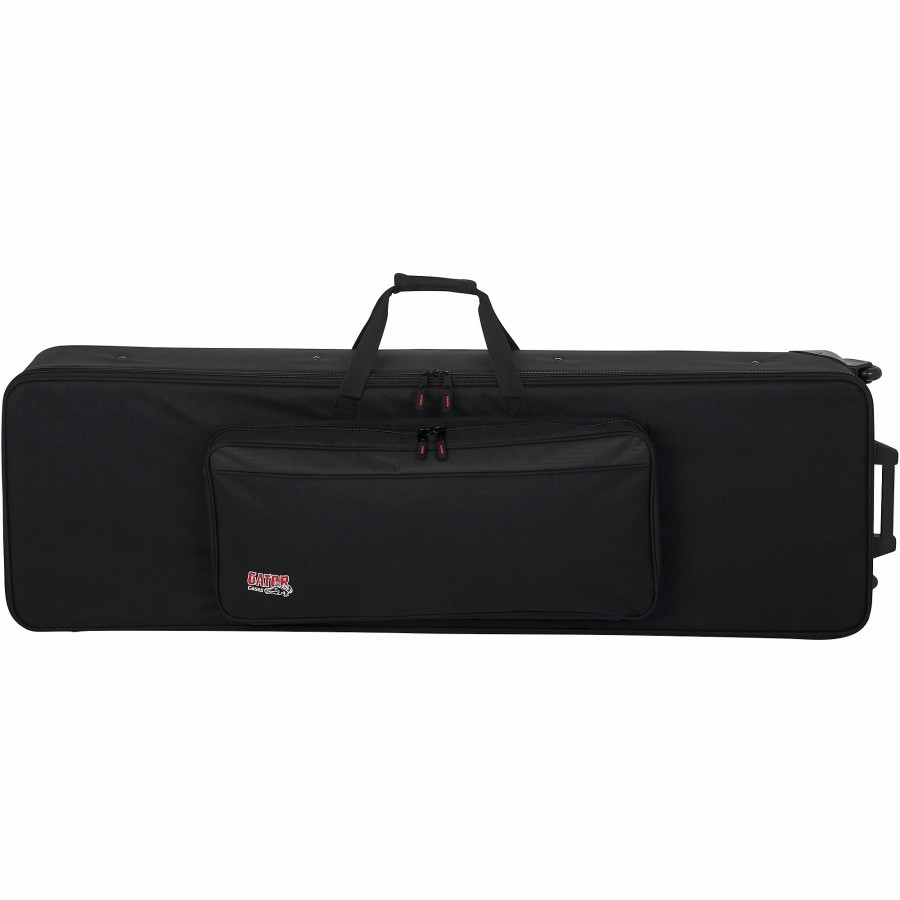 Keyboards & Midi Gator Cases, Gig Bags & Covers | Gator Gk Lightweight Keyboard Case On Wheels Slim 88 Key