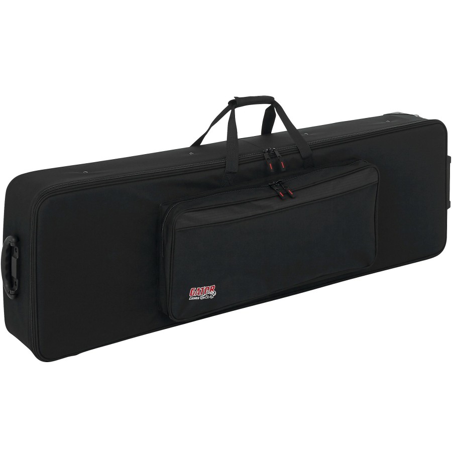 Keyboards & Midi Gator Cases, Gig Bags & Covers | Gator Gk Lightweight Keyboard Case On Wheels Slim 88 Key