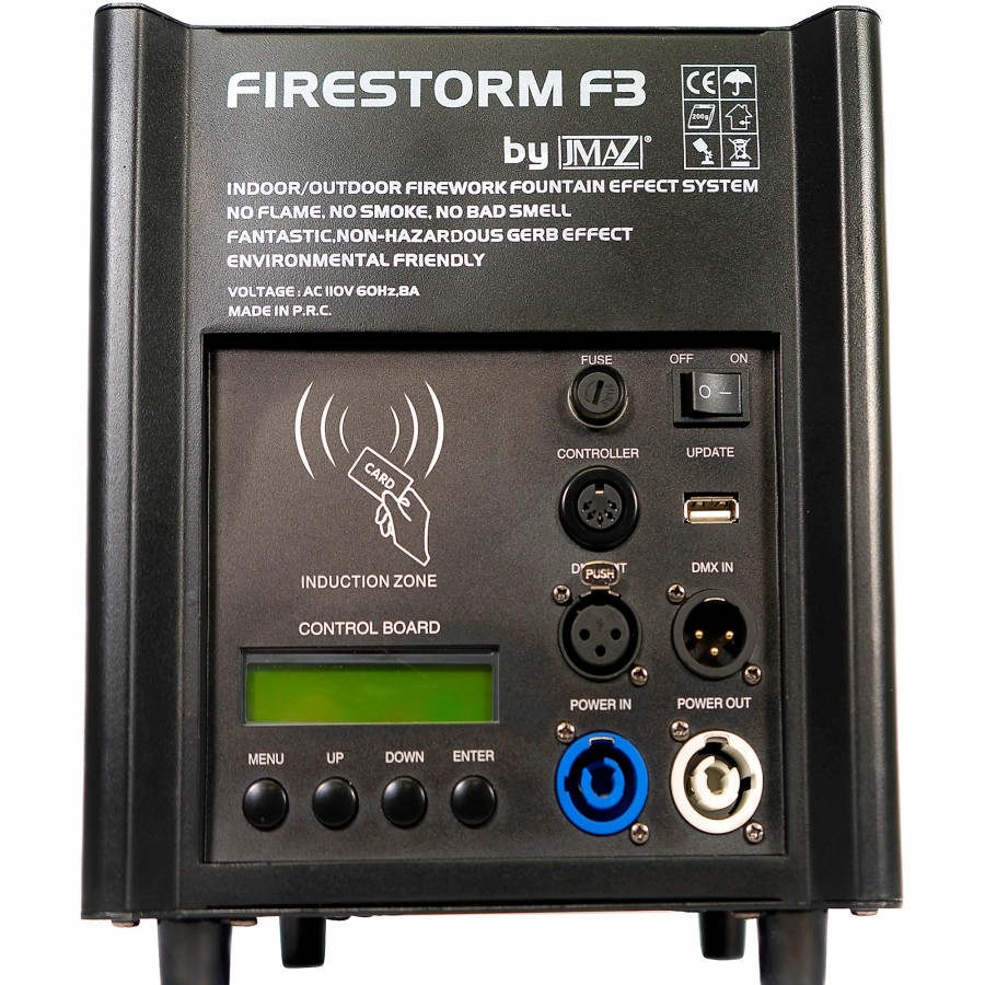 Lighting JMAZ Lighting | Jmaz Lighting Firestorm F3 500W Cold Spark Machine