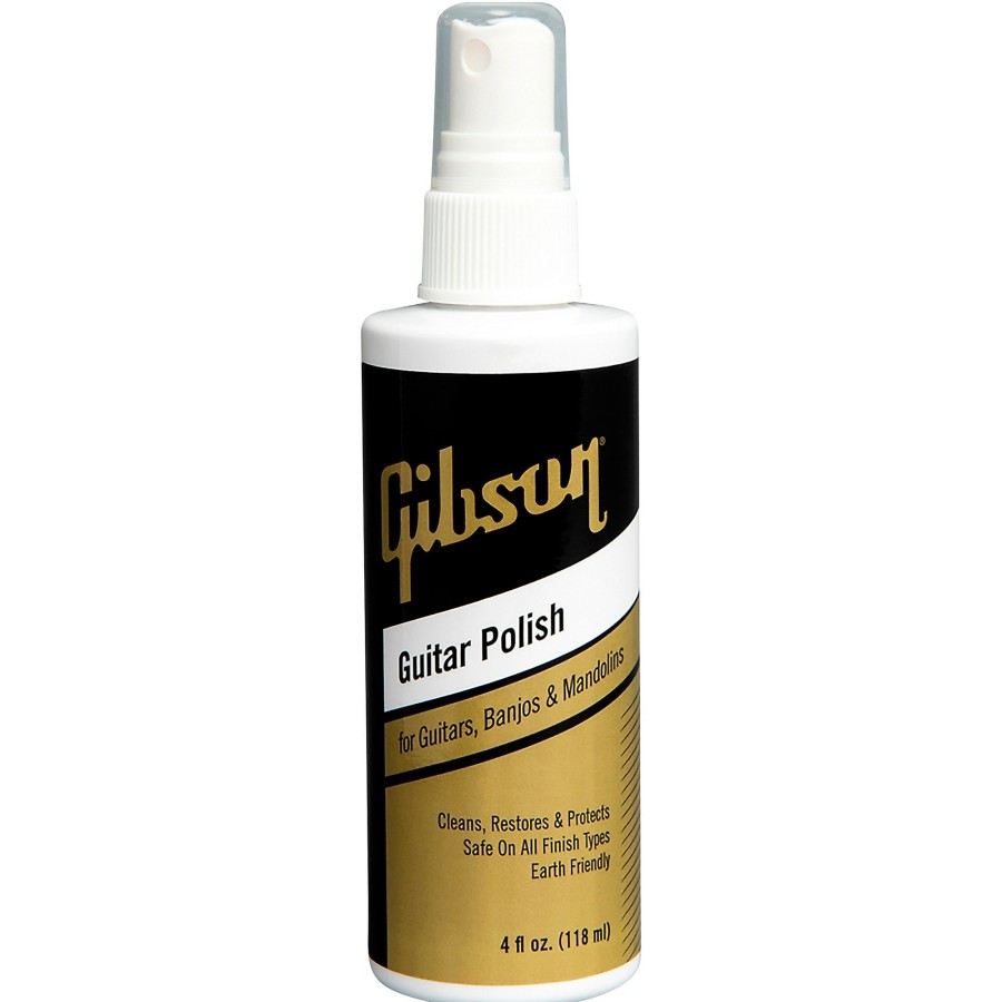 Accessories Gibson | Gibson Pump Polish For Guitars, Banjos, Mandolins