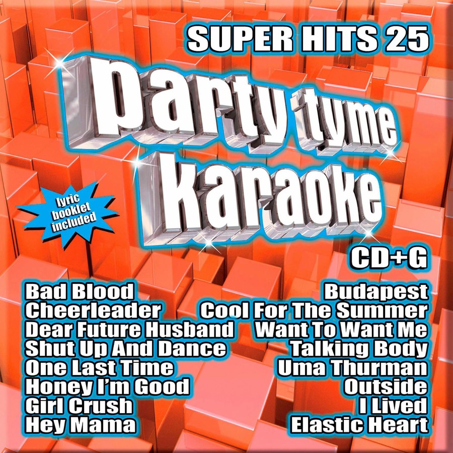 Dj Equipment Sybersound | Clearance Sybersound Party Tyme Karaoke - Super Hits 25