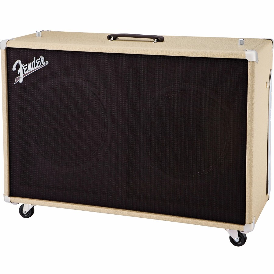 Amps & Effects Fender Cabinets | Fender Super-Sonic 60 60W 2X12 Guitar Speaker Cabinet Blonde Straight