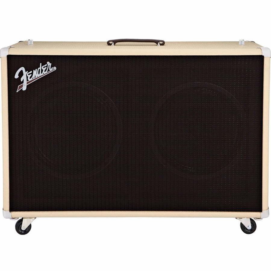 Amps & Effects Fender Cabinets | Fender Super-Sonic 60 60W 2X12 Guitar Speaker Cabinet Blonde Straight