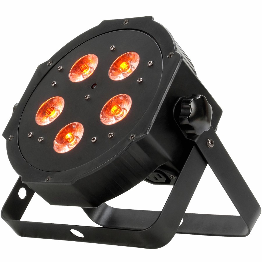 Lighting American DJ | American Dj Meg600 Mega Hex Par Rgbaw+Uv Led Light Black