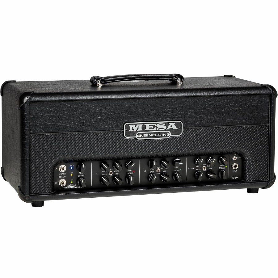 Amps & Effects MESA/Boogie Heads | Mesa/Boogie Triple Crown Tc-50 Guitar Tube Head Black