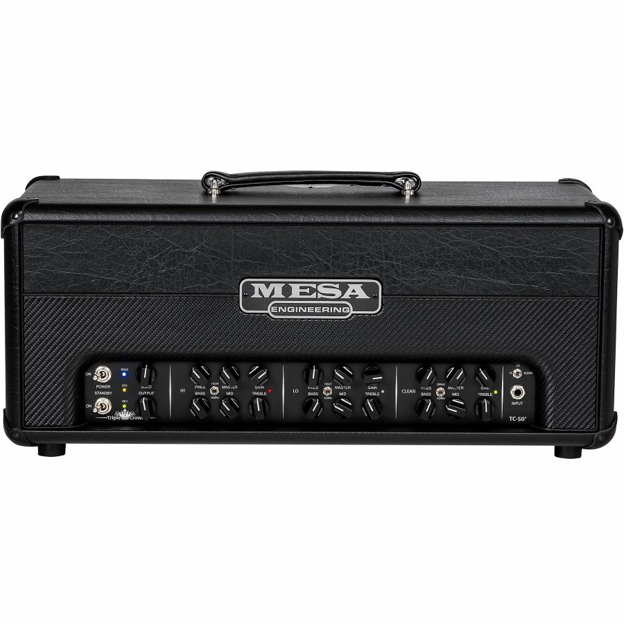 Amps & Effects MESA/Boogie Heads | Mesa/Boogie Triple Crown Tc-50 Guitar Tube Head Black