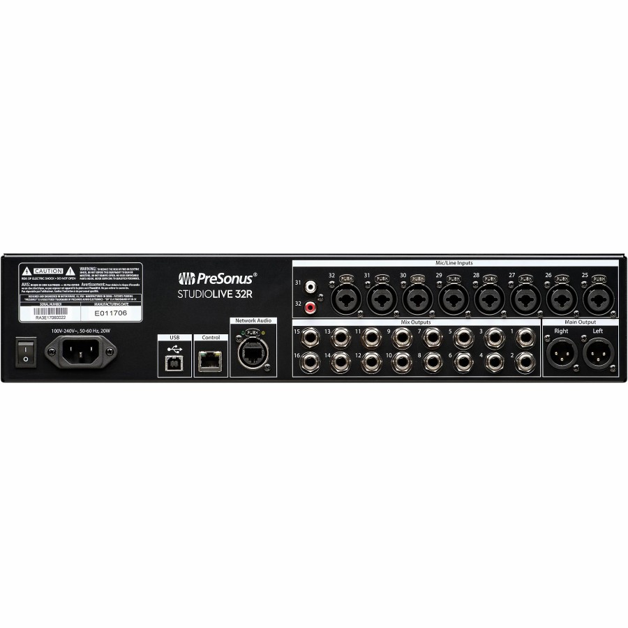 Recording PreSonus | Presonus Studiolive 32R 32-Channel Rackmount Digital Mixer