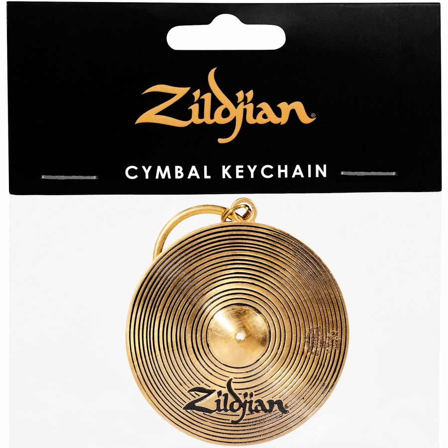 Accessories Zildjian | Zildjian Cymbal Keychain Gold