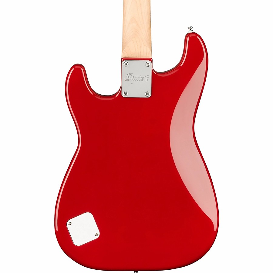 Guitars Squier Travel & Mini | Squier Affinity Mini Stratocaster V2 Electric Guitar Dakota Red