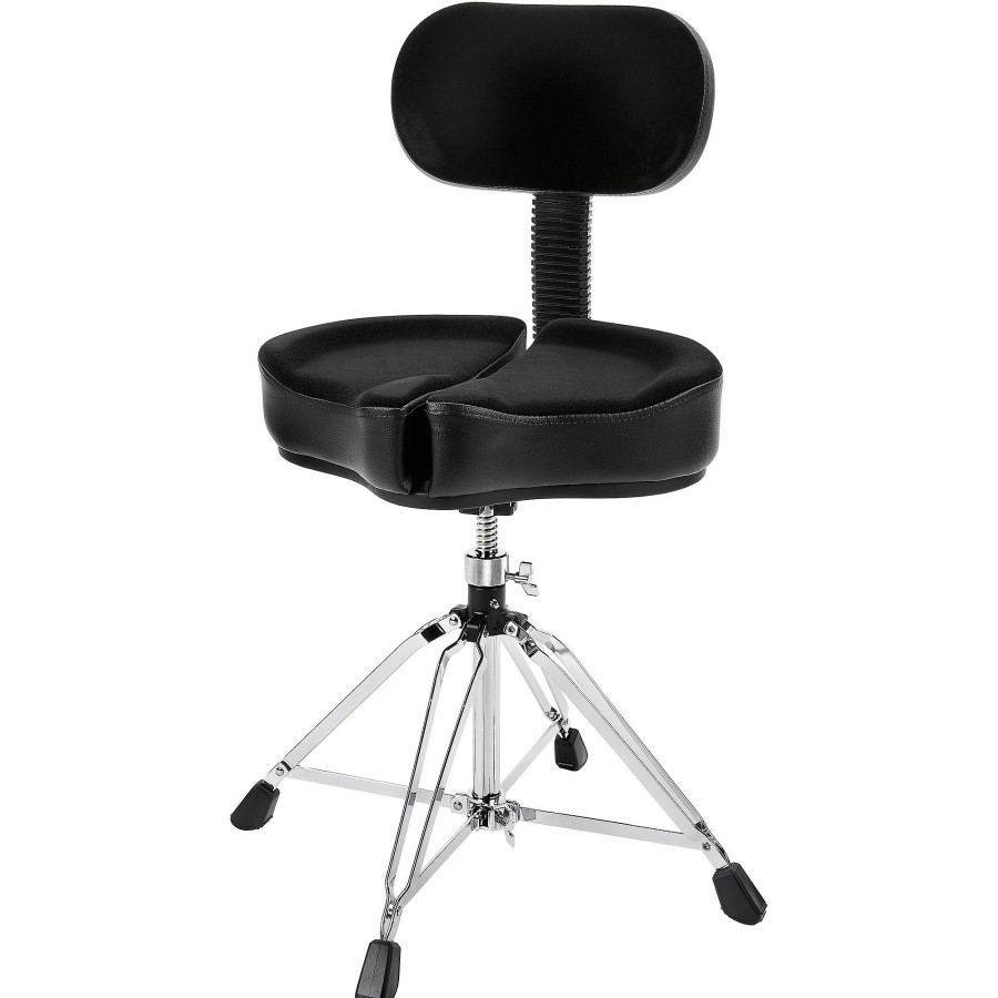 Drums Ahead | Ahead Ahead Spgbbr4 Spinal G Drum Throne 4 Leg Base Black