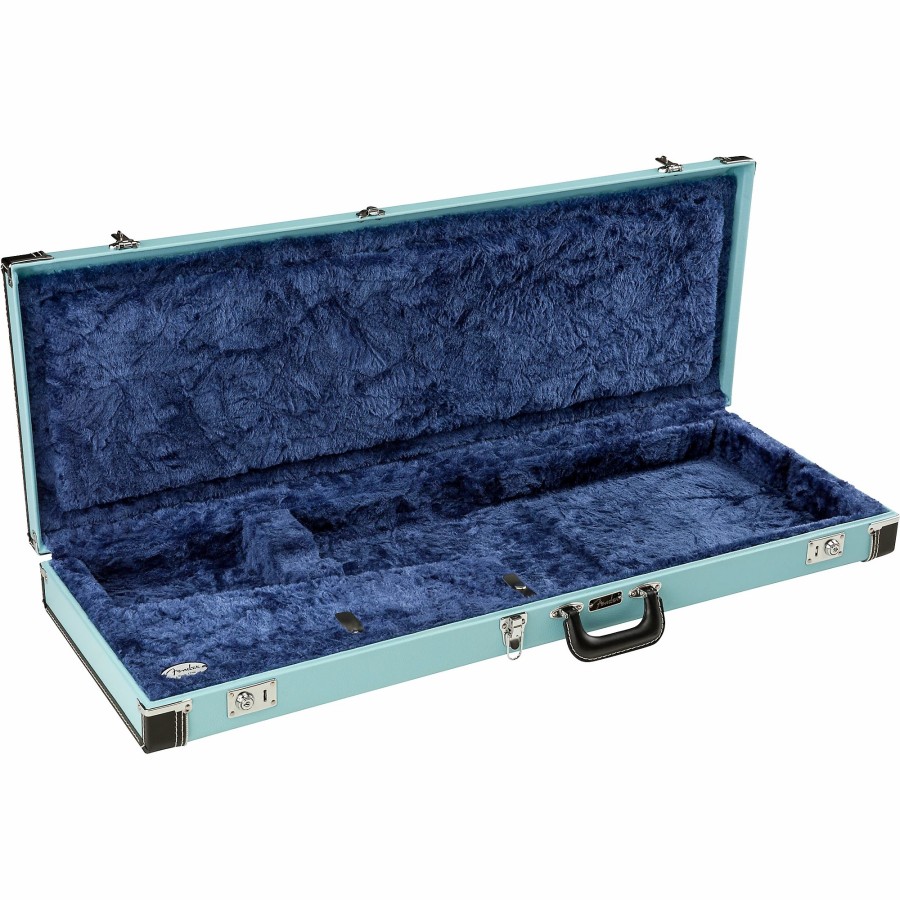 Guitars Fender Cases & Gig Bags | Fender Classic Series Wood Strat/Tele Limited-Edition Case Sonic Blue