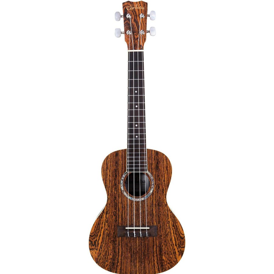 Guitars Cordoba | Cordoba 15Tb-E Bocote Tenor Acoustic-Electric Ukulele Natural