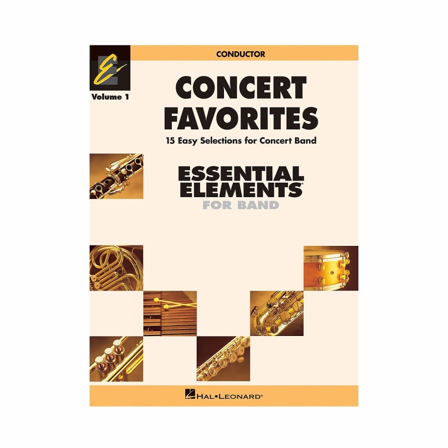 Accessories Hal Leonard | Hal Leonard Concert Favorites Vol. 1 - Value Pak Concert Band Level 1-1.5 Arranged By Michael Sweeney