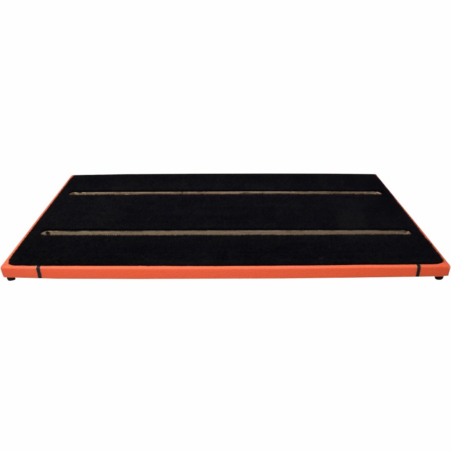 Amps & Effects Ruach Music Pedalboards | Ruach Music Orange Tolex 4 Pedalboard