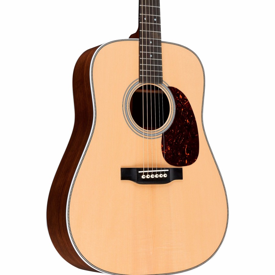 Guitars Martin 6-String | Martin Special Hd-28 Style Adirondack Vts Herringbone Dreadnought Acoustic Guitar Natural