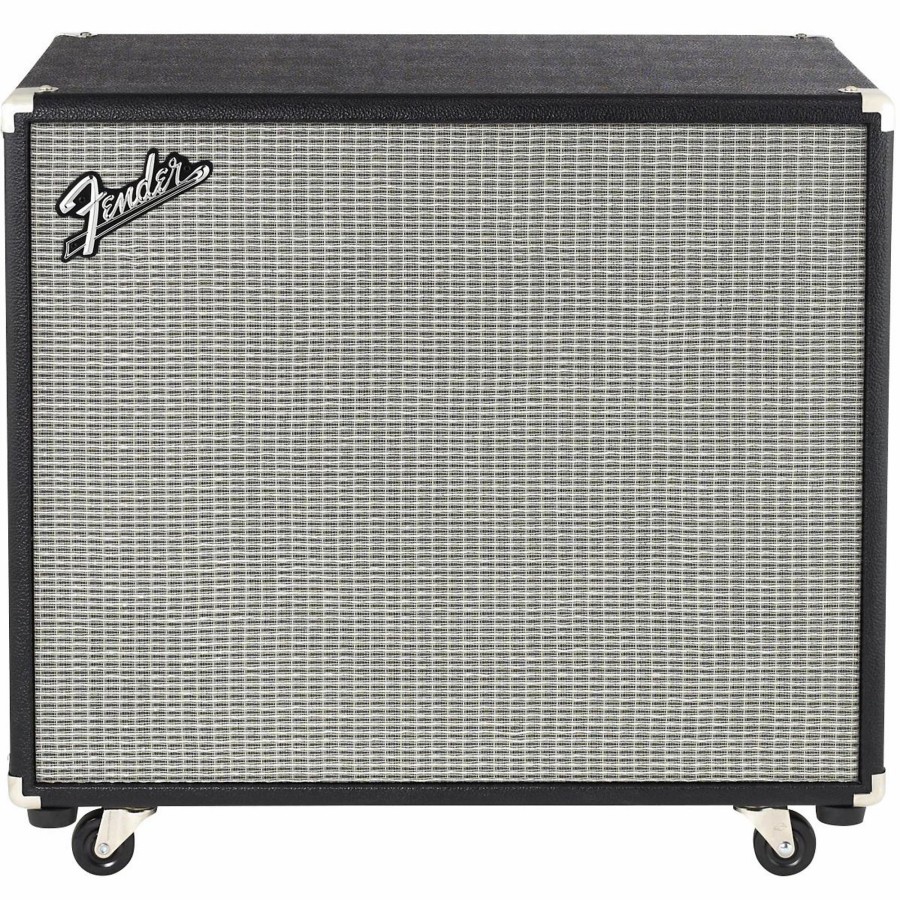 Amps & Effects Fender Cabinets | Fender Bassman Pro 115 1X15 Neo Bass Speaker Cabinet Black