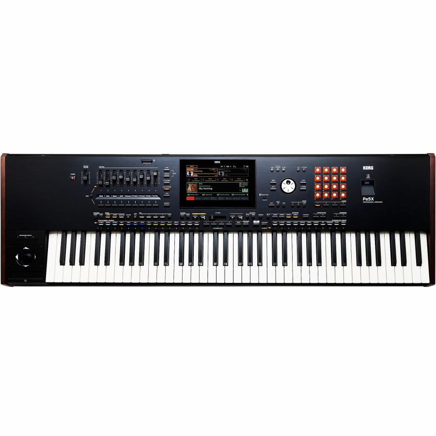 Keyboards & Midi KORG | Korg Pa5X 76-Key Arranger With Stand And Pedal