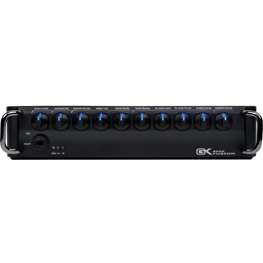 Amps & Effects Gallien-Krueger Heads | Gallien-Krueger Fusion 500S 500W Tube Hybrid Bass Amp Head Black